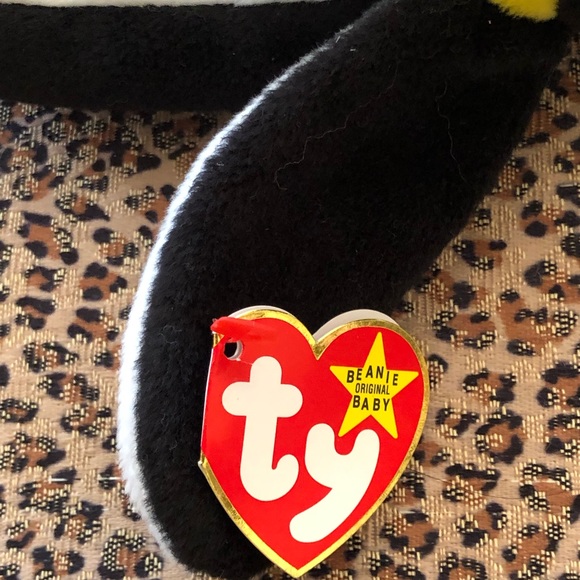 Ty Beanie Baby Waddle the penguin - Picture 7 of 11